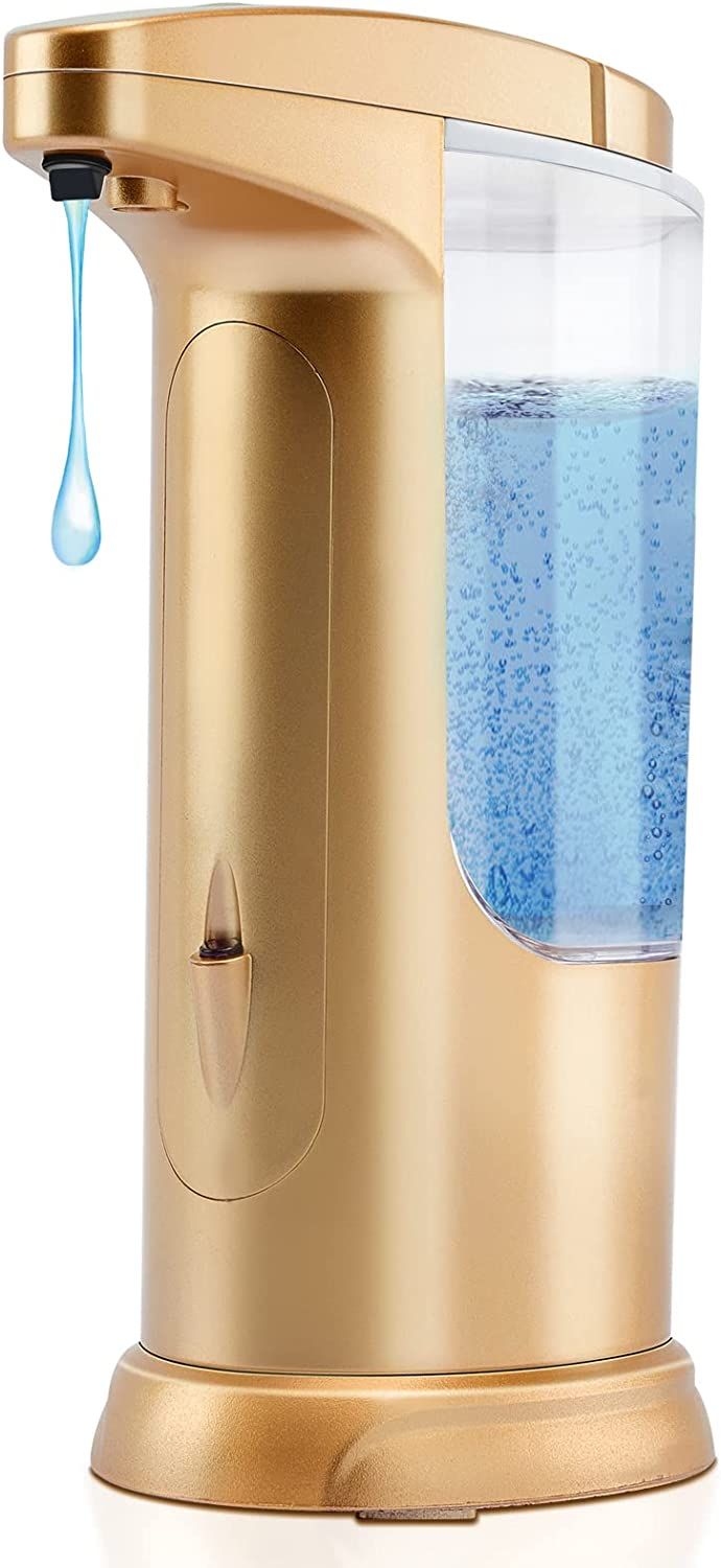 Automatic Soap Dispenser Touchless Sensor - Gold Touchless Soap Dispenser Hand Free Liquid Soap D... | Amazon (US)