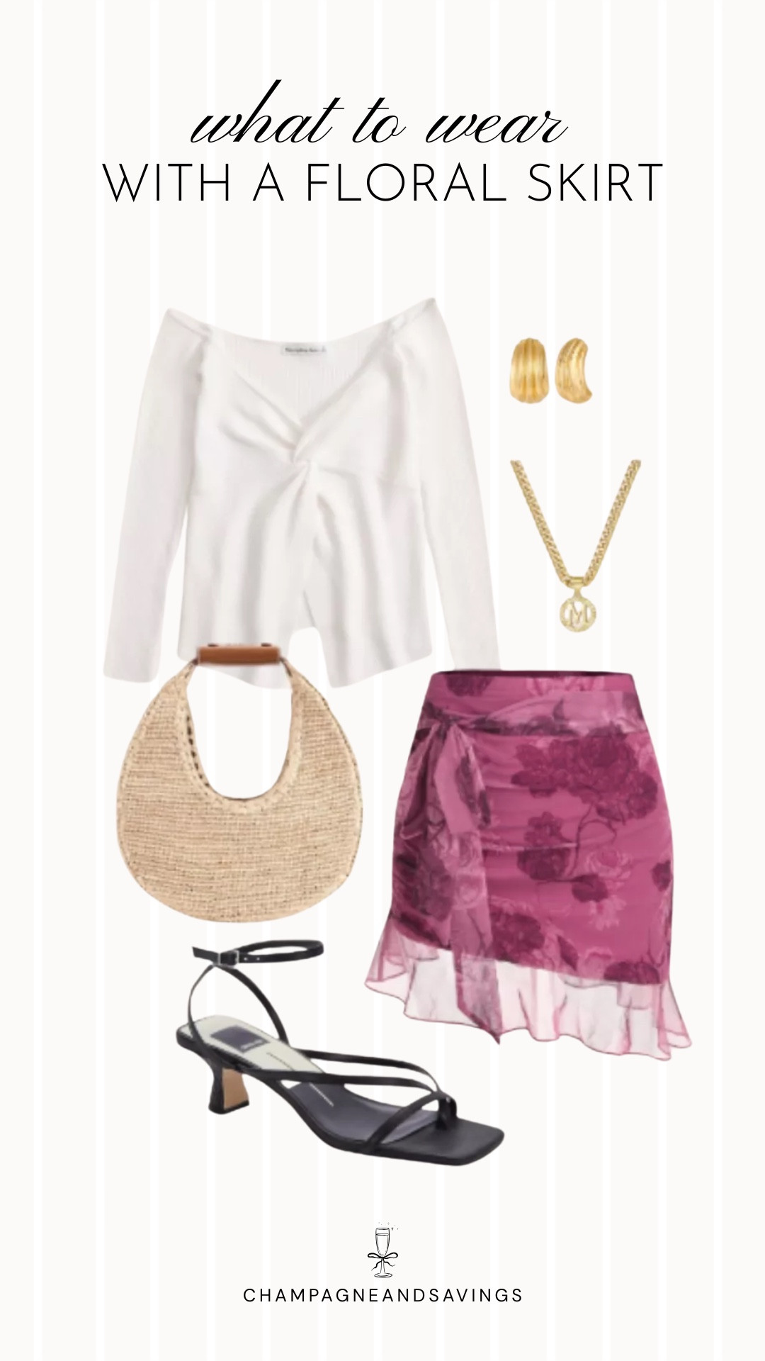 Floral skirt outfitt

#LTKootd