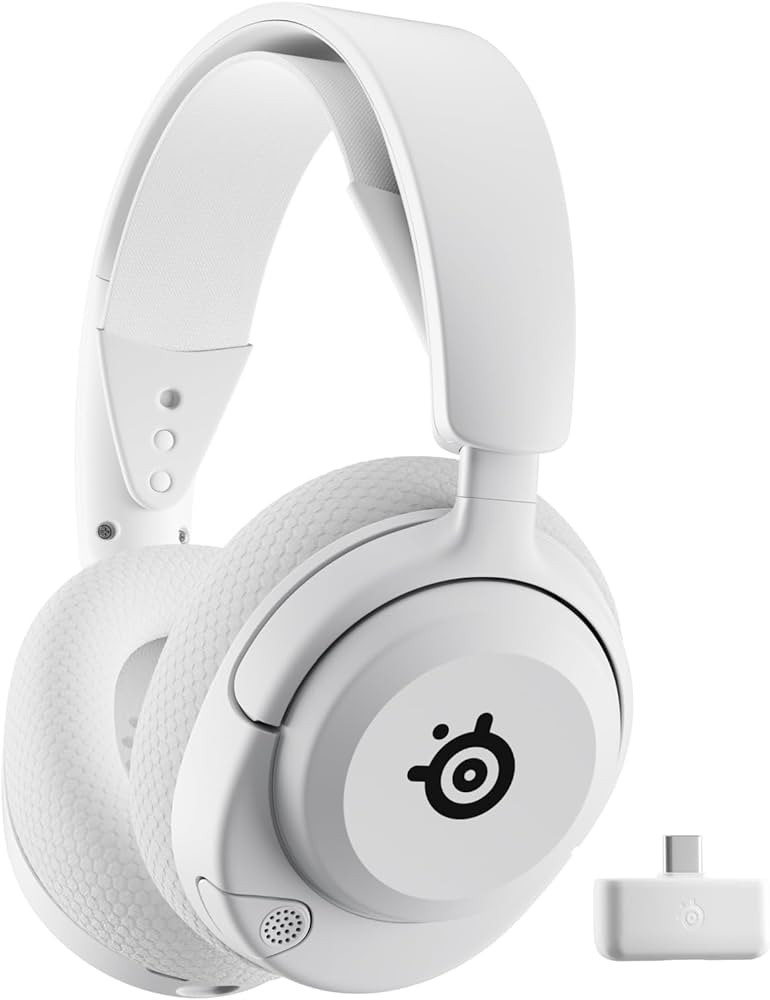 SteelSeries Arctis Nova 5P Wireless Multi-System Gaming Headset — White — Neodymium Magnetic ... | Amazon (US)