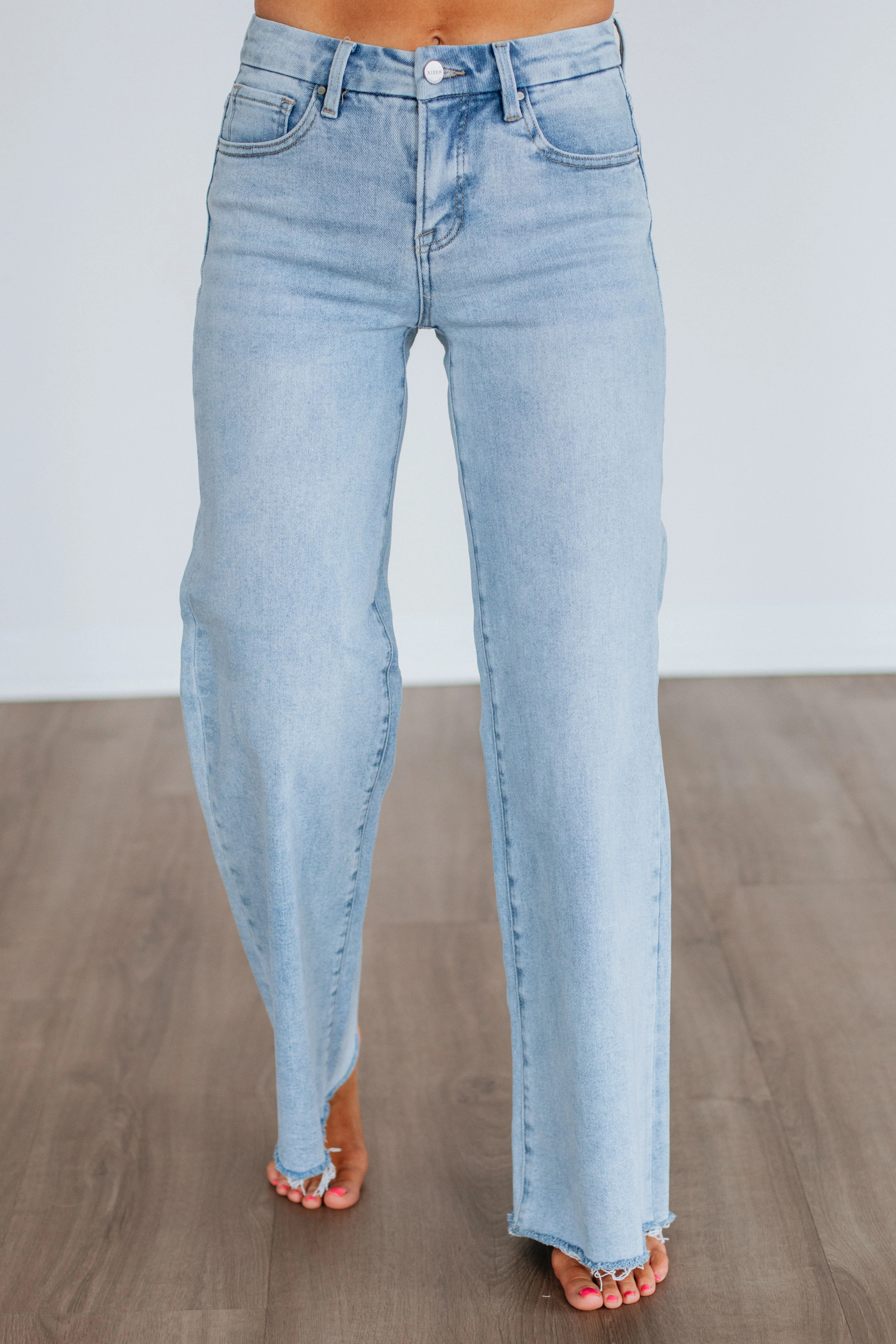 Donna Risen Jeans - Light Wash | Wild Oak Boutique