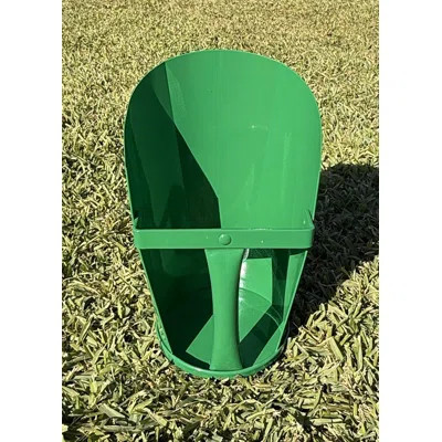 Zylina Powder Coated Metal Scoop - Green | Wayfair North America