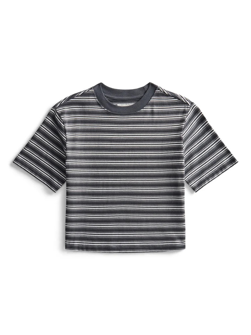 Weekend Academy Boys Heavyweight Tee, Sizes XS-XXL | Walmart (US)