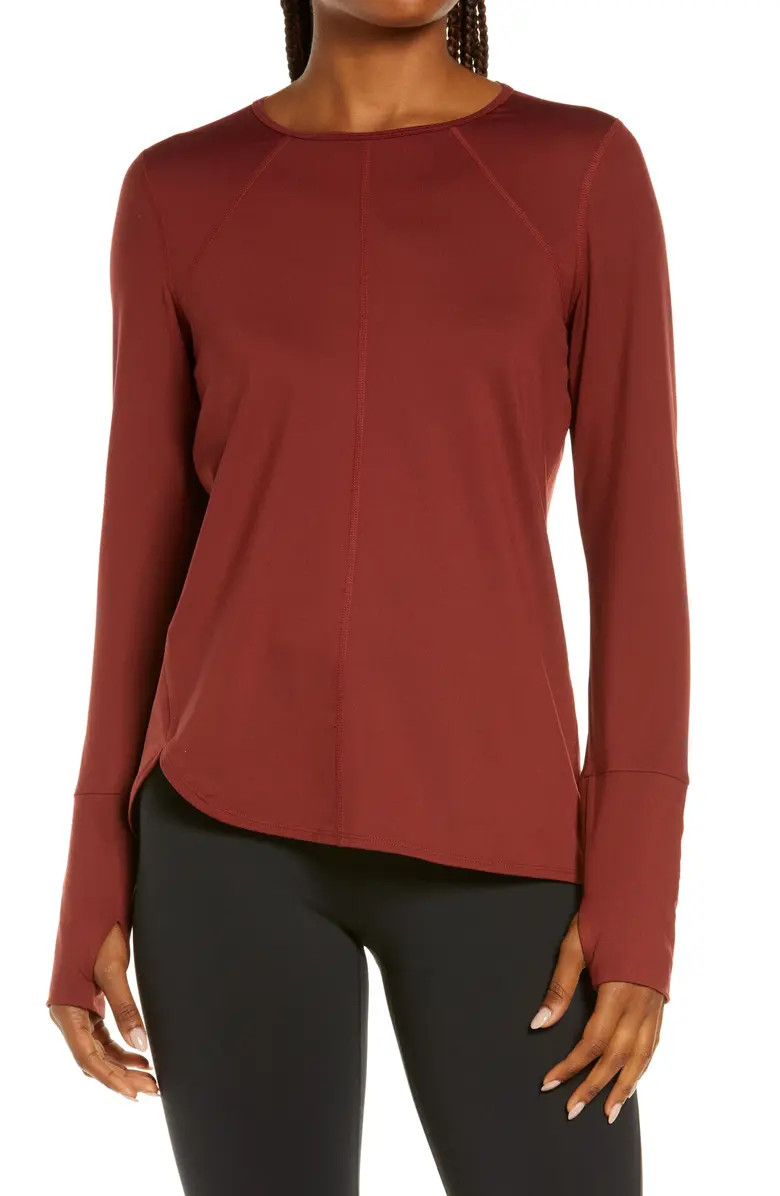 Zella Run In Long Sleeve T-Shirt | Nordstrom | Nordstrom