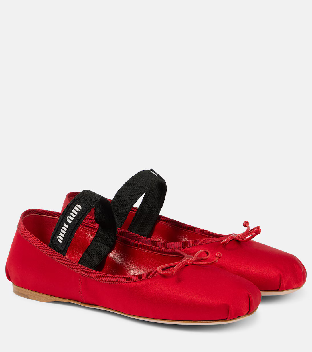 Satin ballet flats | Mytheresa (UK)