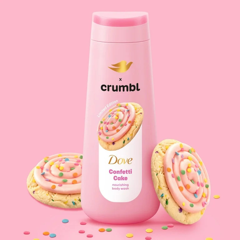 Dove Crumbl Limited Edtion Body Wash Confetti Cake, 20 fl oz | Walmart (US)
