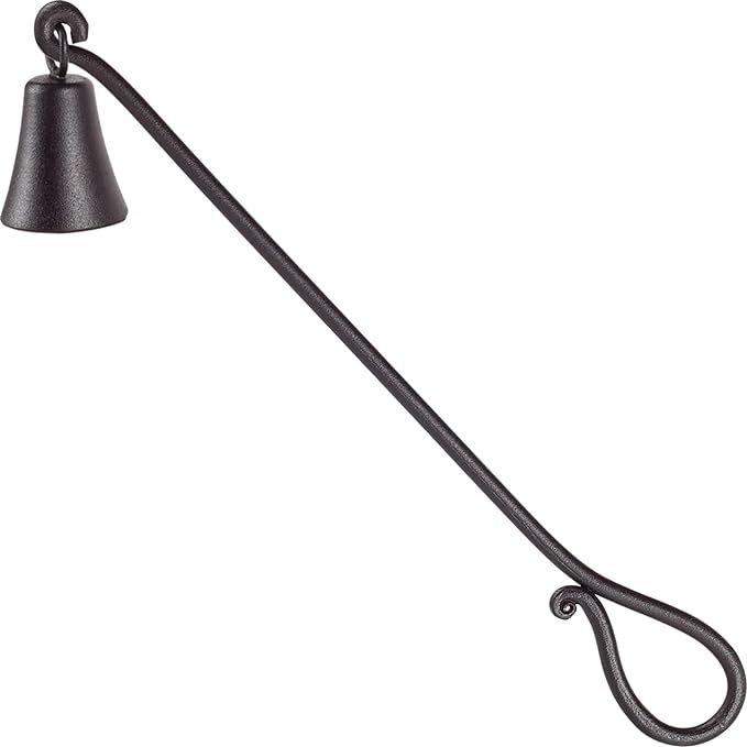 RTZEN Bell Candle Snuffer - Handcrafted Decorative Rustic Wrought Iron Candle Extinguisher Candle... | Amazon (US)