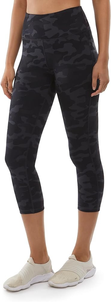 Danskin Women's All Over Printed Capri Legging | Amazon (US)