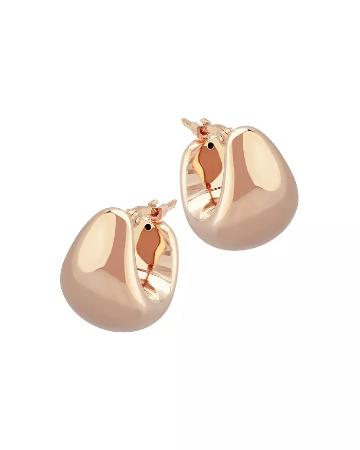 Bloomingdale's Fine Collection Puff Hoop Earrings in 14K Rose Gold - Exclusive Back to results - ... | Bloomingdale's (US)