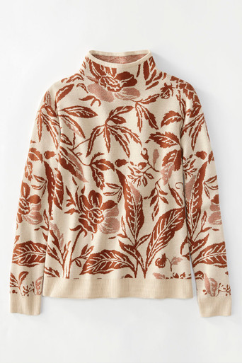 Ferns & Flora Sweater | Coldwater Creek