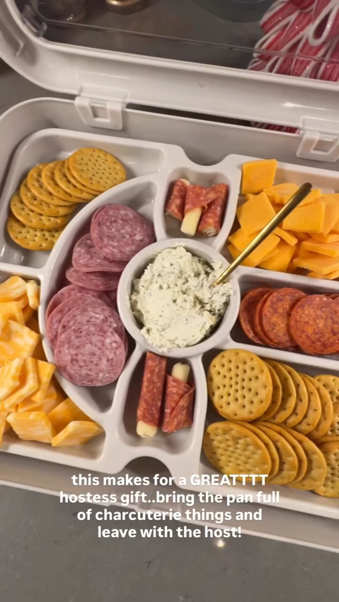 this makes for a GREATTTT hostess gift..bring the pan full of charcuterie things and leave with the host!

#LTKGiftGuide #LTKSeasonal #LTKHoliday