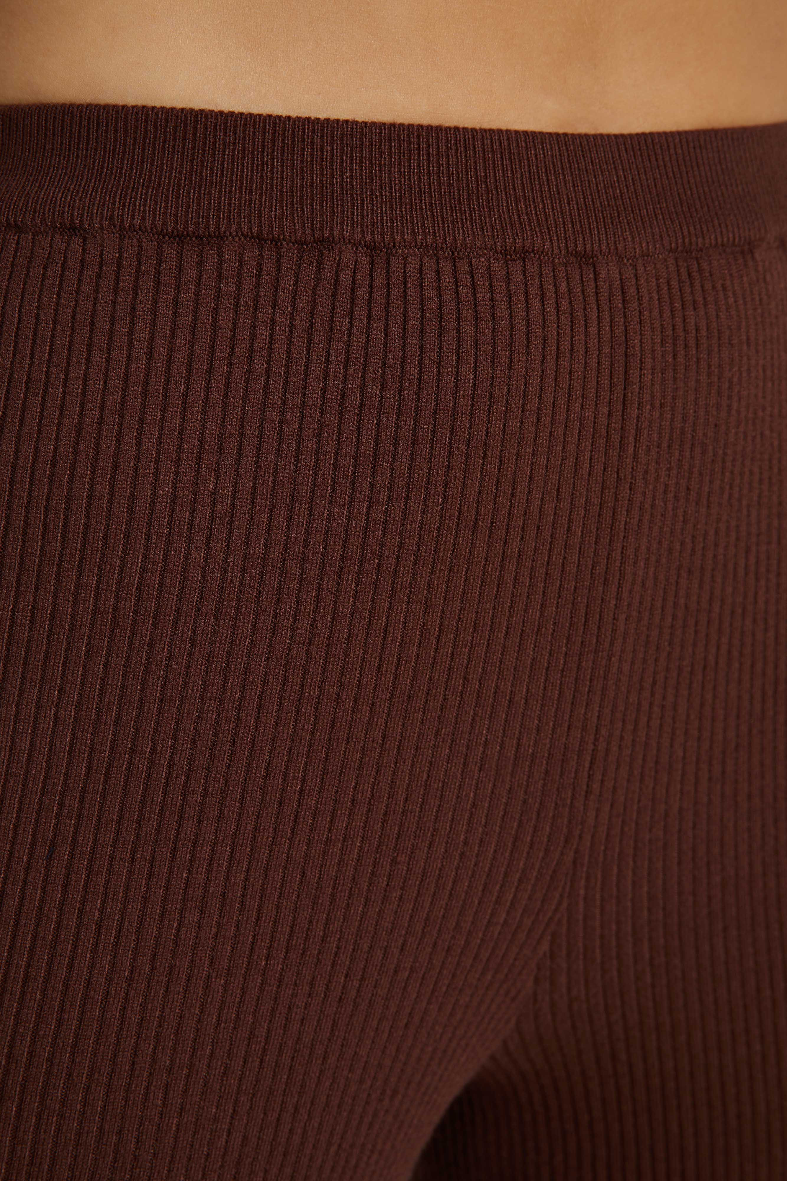 Jovie Knit Pants - Hazelnut | MESHKI US