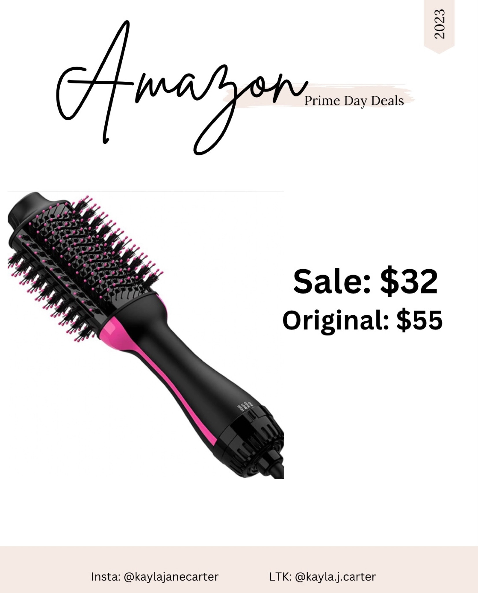 Amazon Prime Day. Prime Day Deals. Kayla Carter. Hair dryer

#LTKxPrimeDay #LTKbeauty #LTKFind