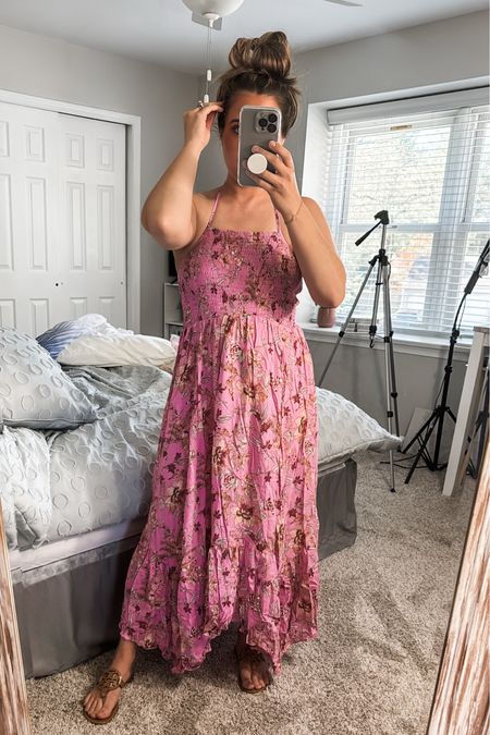 summer ready! short girl approved maxi dress! 🌸

i am 5’3” around ~140ish lbs and wearing a size Small.

#LTKstyletip #LTKFestival #LTKSeasonal