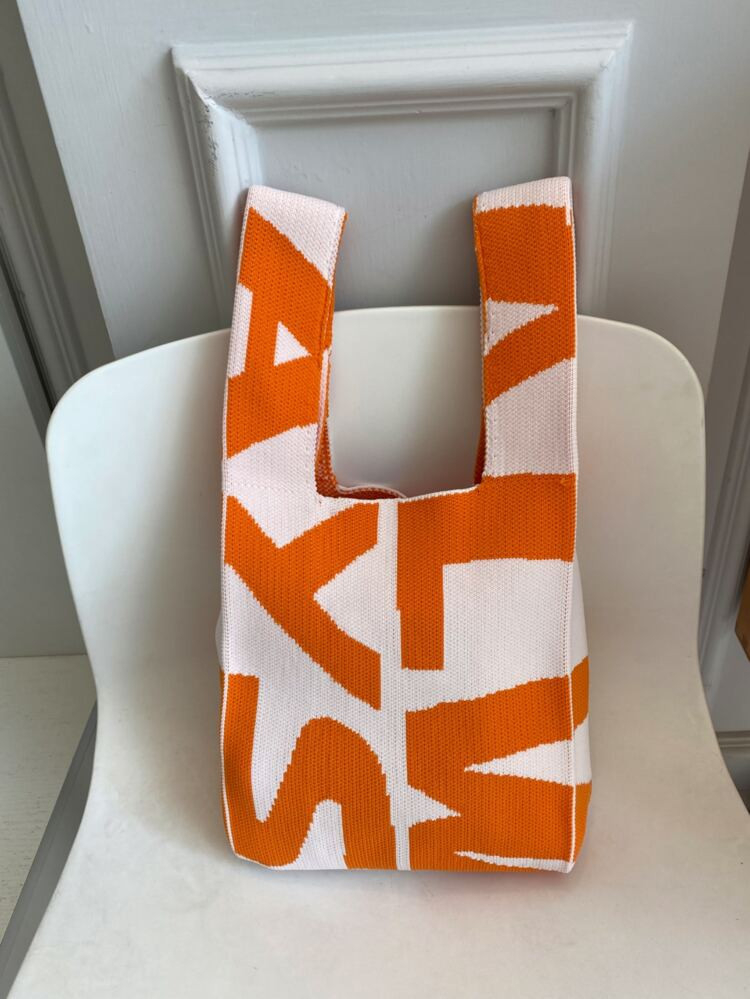 Letter Graphic Crochet Bag | SHEIN