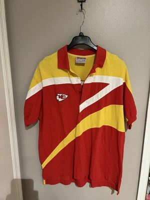 Vintage 90’s Kansas City Chiefs Apex One NFL Pro Line Red Polo Men’s Size XL  | eBay | eBay US