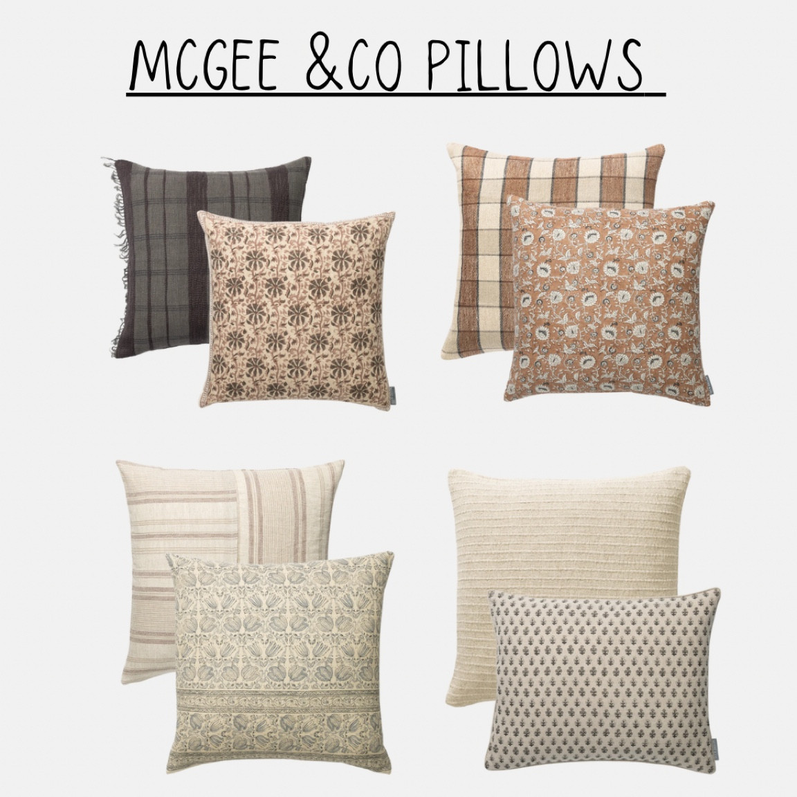 McGee & Co early Black Friday sales are here and pillows shop free 

Curated some options for you to choose from. 

New Vision Home
Home Decor 
Pillows
MCgee & Co 
Studio McGee
Home decor
Holiday decor 


#LTKCyberWeek #LTKsalealert #LTKhome