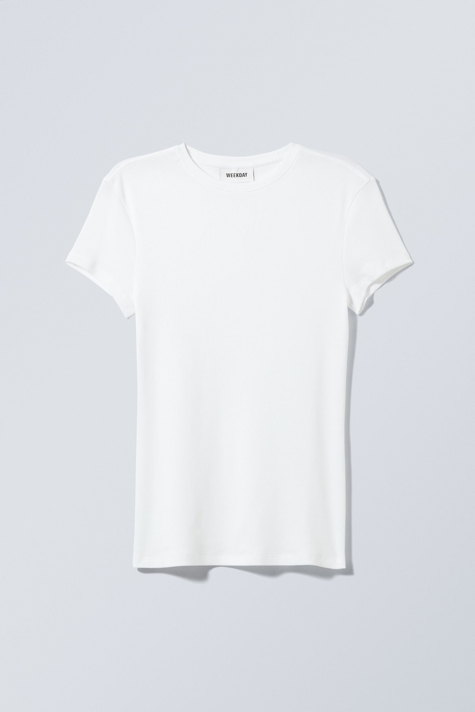 ENGES, GERIPPTES T-SHIRT | Weekday