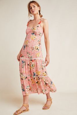 Farm Rio for Anthropologie Verbena Midi Dress | Anthropologie (US)