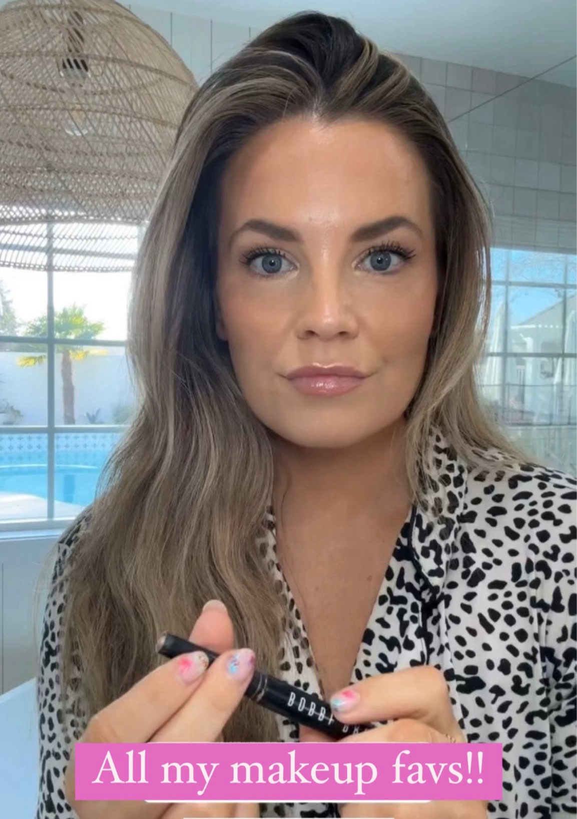 Forgot to take a pic, so had to grab a screen shot 😝 here are the makeup products I used from start to finish! 

Tula Concealer color: 120

Dibs color: #2

Highlighter color: Original 

Eyeliner color: the perfect brown 

Eyebrow pencil color: brown 

Bobbi Brown Shadow Stick color: golden pink 

Makeup, makeup favs, natural makeup, bronzer, glowy makeup, everyday makeup look 

#LTKbeauty #LTKMostLoved