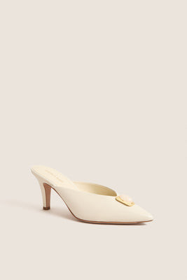 Limestone Rochelle Cabochon Heels | Tuckernuck (US)