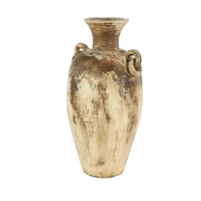 Sandi Distressed Ceramic Amphora Floor Vase World Menagerie | Wayfair North America