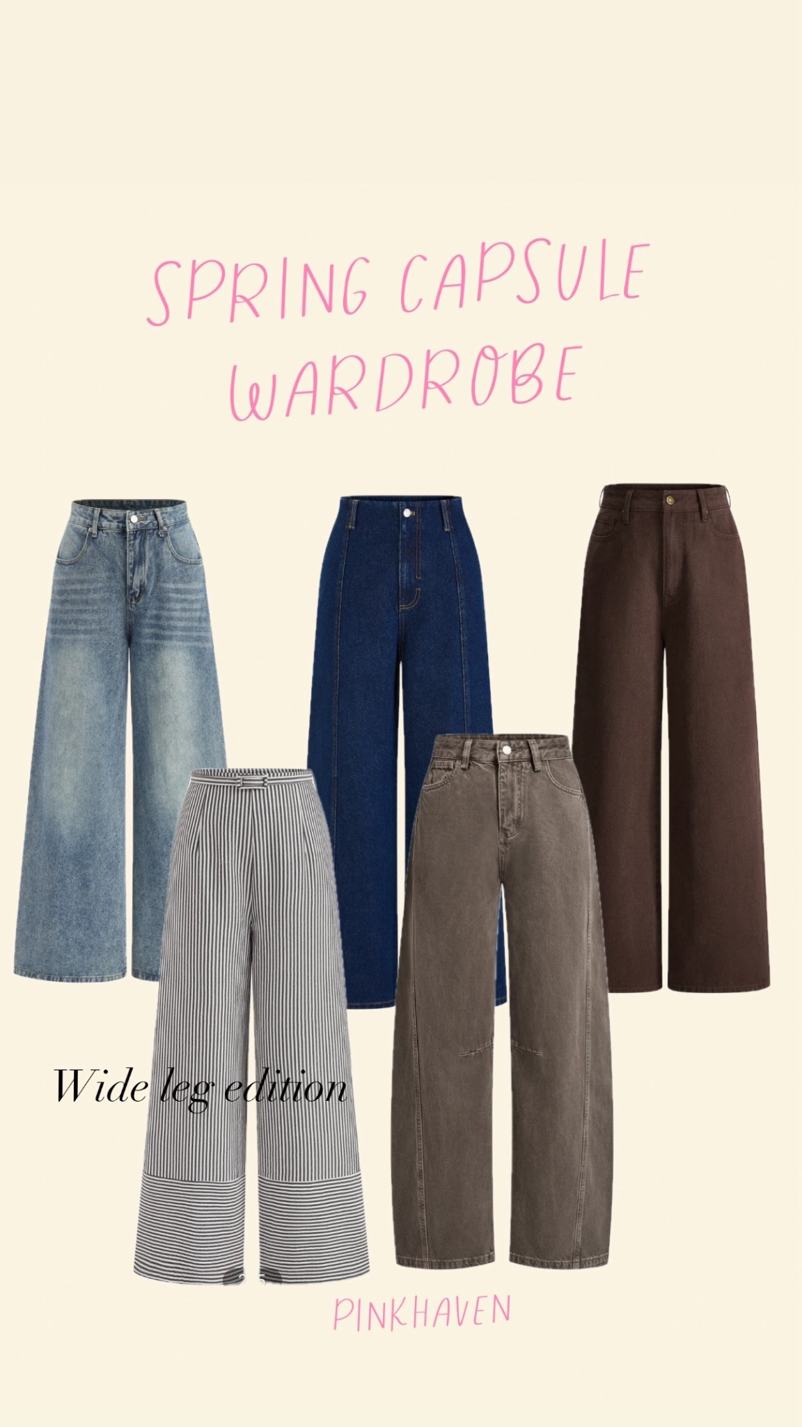 Wide leg denim for women 

#pants #bottoms #wideleg #trending #springstyle #springfashion #womens 


#LTKSeasonal #LTKU #LTKSaleAlert