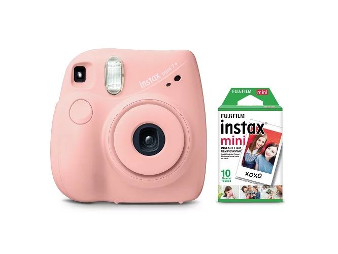 Fuji Instax Mini 7 plus Camera Light Pink | Walmart (US)