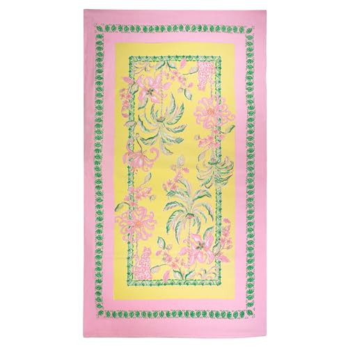 Lilly Pulitzer Oversized Pool/Beach Towel, 40 x 70, Large Terry Cloth Towel for Adults, Tropical Oasis | Amazon (US)