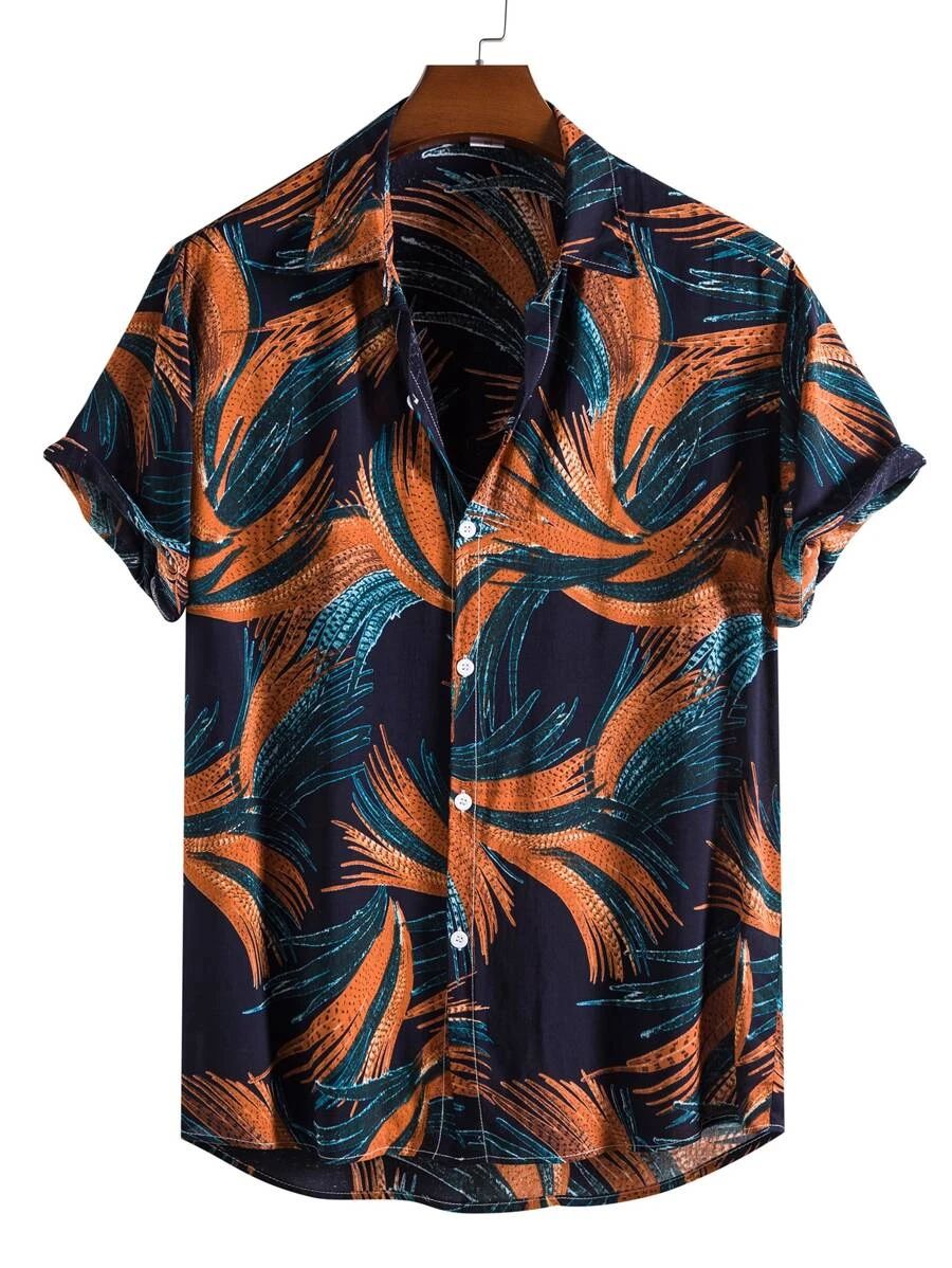 Men Random Plant Print Shirt
   
      SKU: sm2109137753277544
          (85 Reviews)    $14.00  ... | SHEIN