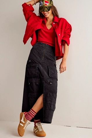 We The Free Margo Cargo Maxi Skirt | Free People (Global - UK&FR Excluded)