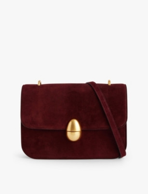 Phoenix adjustable-strap suede cross-body bag | Selfridges