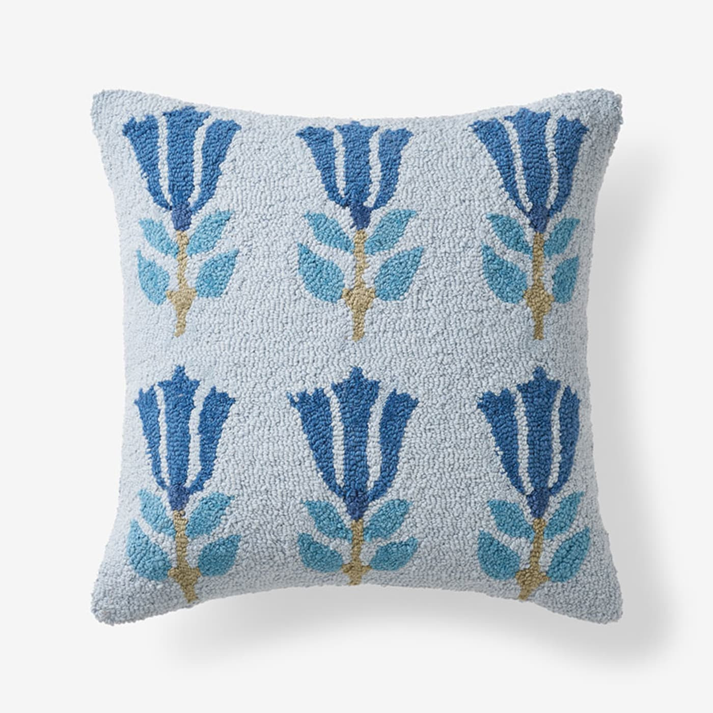 Hand-Hooked Indoor/Outdoor Decorative Pillow - Ellary | The Company Store