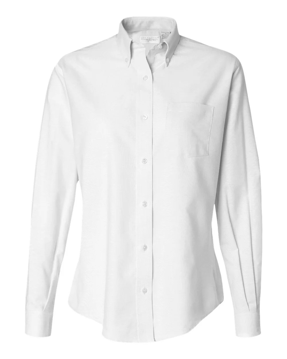 Van Heusen Women's Oxford Shirt in White L | 13V0002 | Walmart (US)