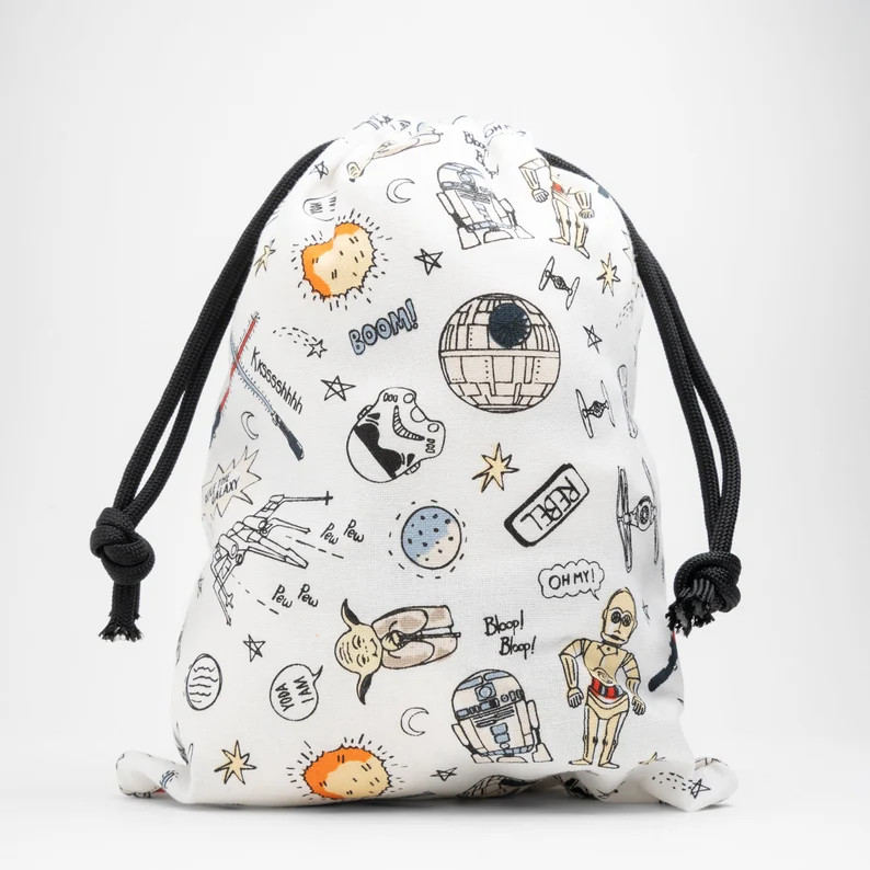 Party Bags Made With Licensed Star Wars Fabric  Birthday | Etsy | Etsy (US)