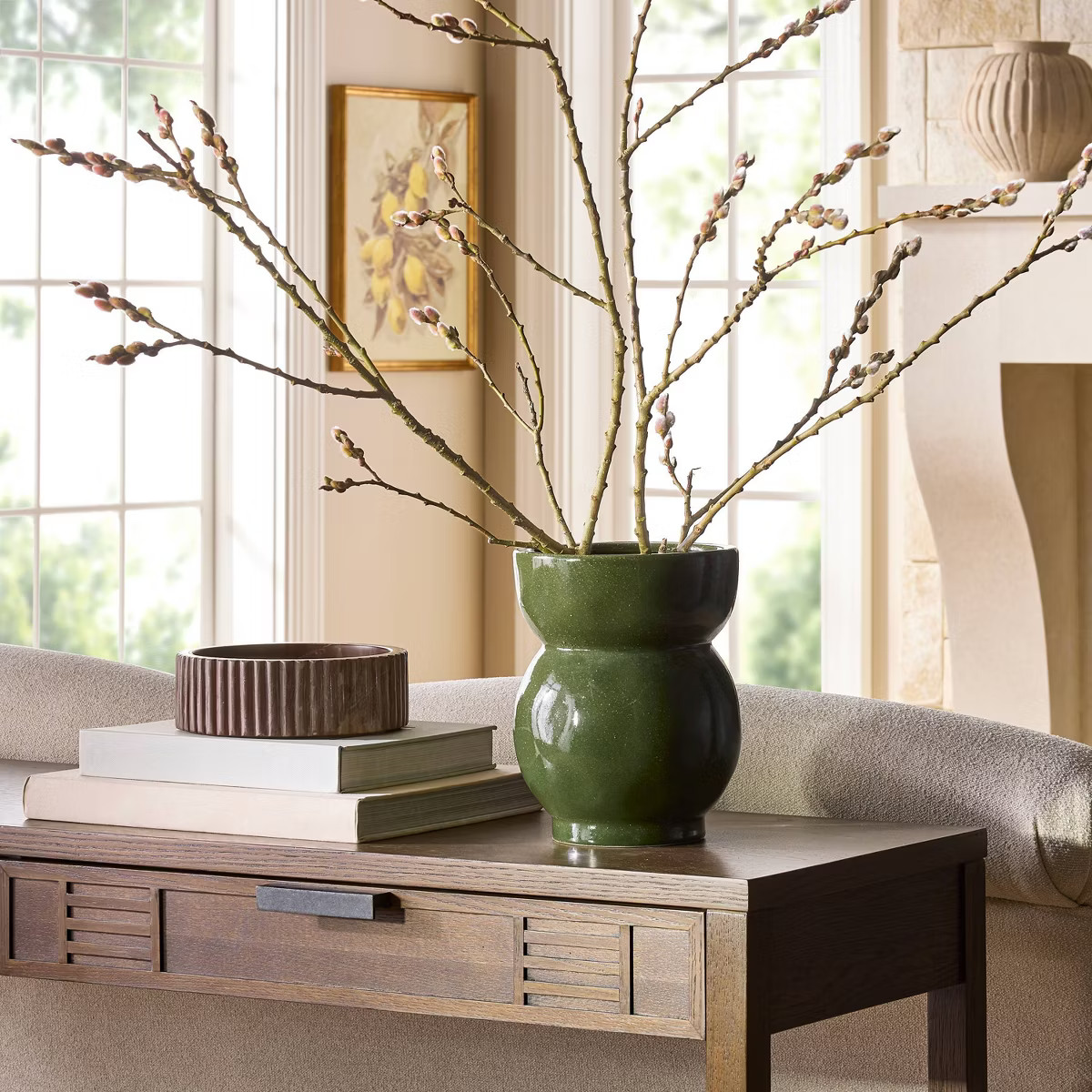 8" Marble Bowl Multicolor Naturals - Threshold™ designed with Studio McGee | Target