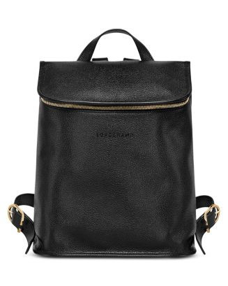 Longchamp Le Foulonné Top Zip Leather Backpack   | Bloomingdale's Handbags | Bloomingdale's (US)