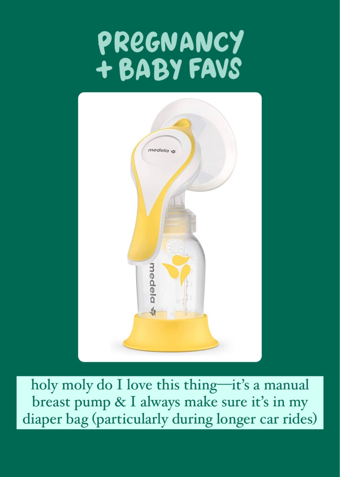 🍼 manual breast pump I always have handy!

#LTKkids #LTKbump #LTKbaby