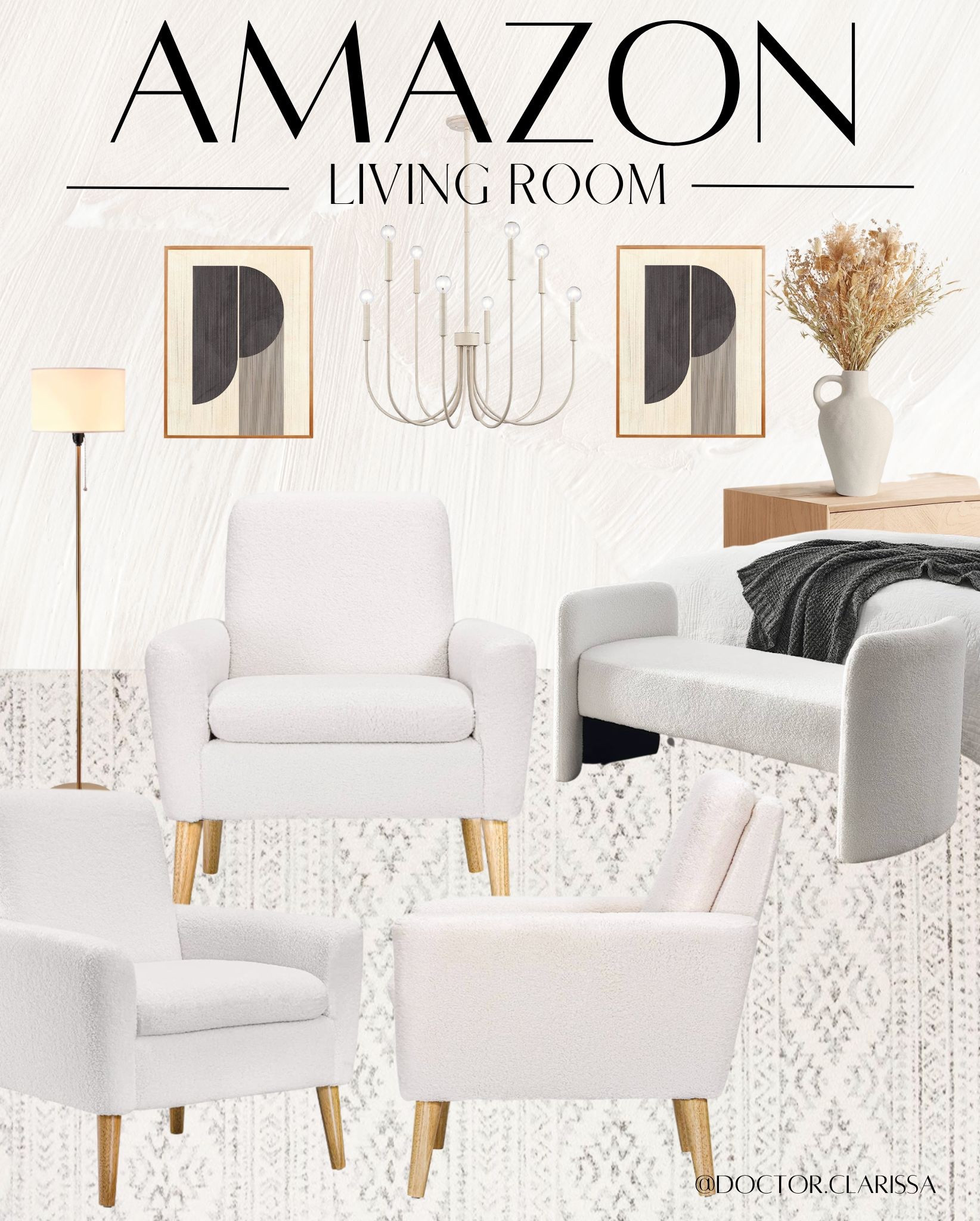 Amazon neutral living room finds

#cozyhome
#hyggehome
#neutralhome
#amazonhome
#cozyfurniture
#neutralhomedecor
#handmade
#terracotta
#modernhome
#affordablehomefinds

#LTKhome #LTKFind