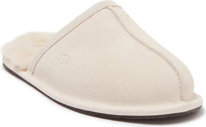 UGG® Pearle Faux Fur Lined Scuff Slipper | Nordstromrack | Nordstrom Rack
