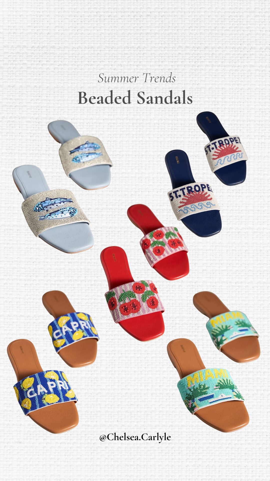 Trend alert: beaded sandals for summer ☀️

| beaded accessories | summer shoes | summer sandals | beads | must have | outfit | ootd | outfit ideas | summer outfit idea | anthro | Anthropologie | statement shoes | statement sandals | beach outfit | resort outfit | vacation outfit |




#LTKShoeCrush #LTKSaleAlert #LTKStyleTip