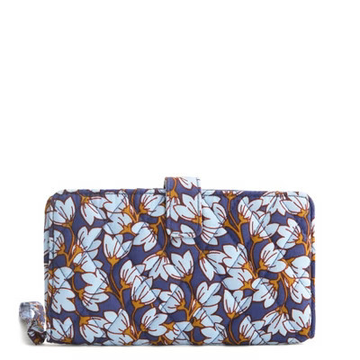 Vera Bradley Women's Outlet Cotton Phone Wristlet Pawpaw Flower | Target