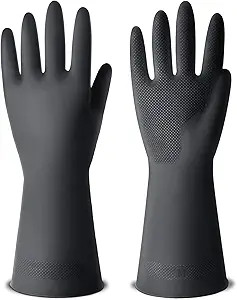 ThxToms Dishwashing Gloves, 3 Pairs Reusable Latex Cleaning Gloves for Housework, Kichen, Bathroo... | Amazon (US)