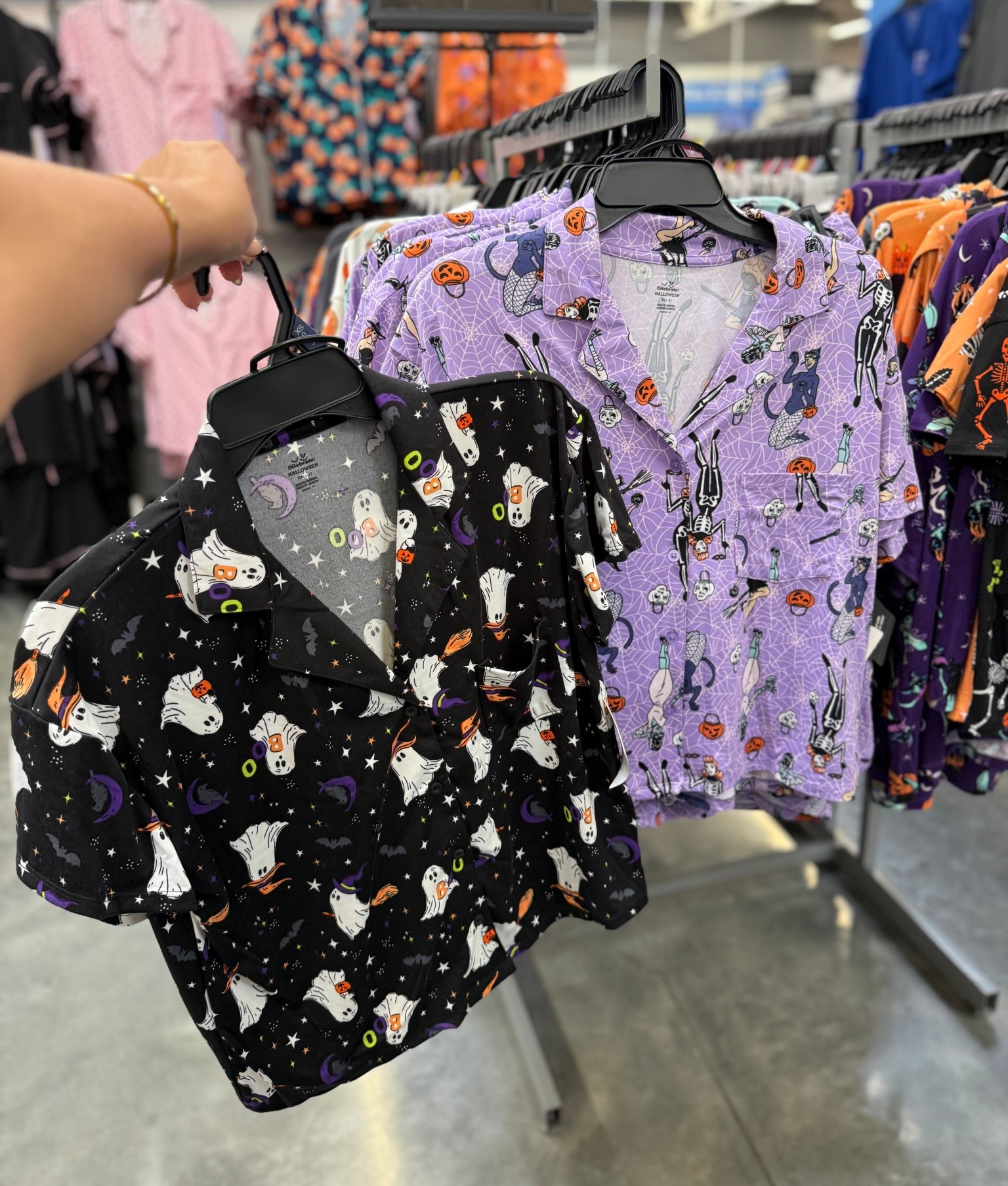 New Halloween pajamas at Walmart!