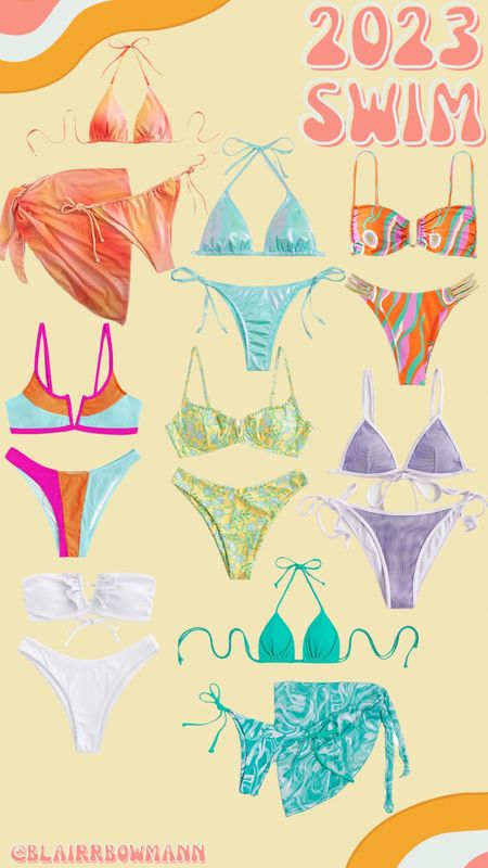 2023 Bikini Sets! 

#LTKFind #LTKunder50 #LTKstyletip