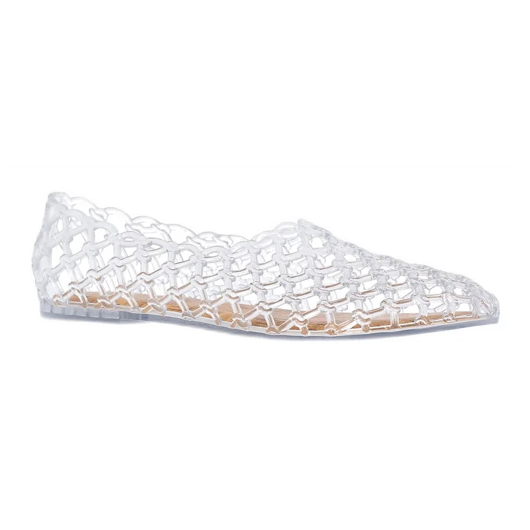 No Boundaries Caged Jelly Sandals, Women's | Walmart (US)