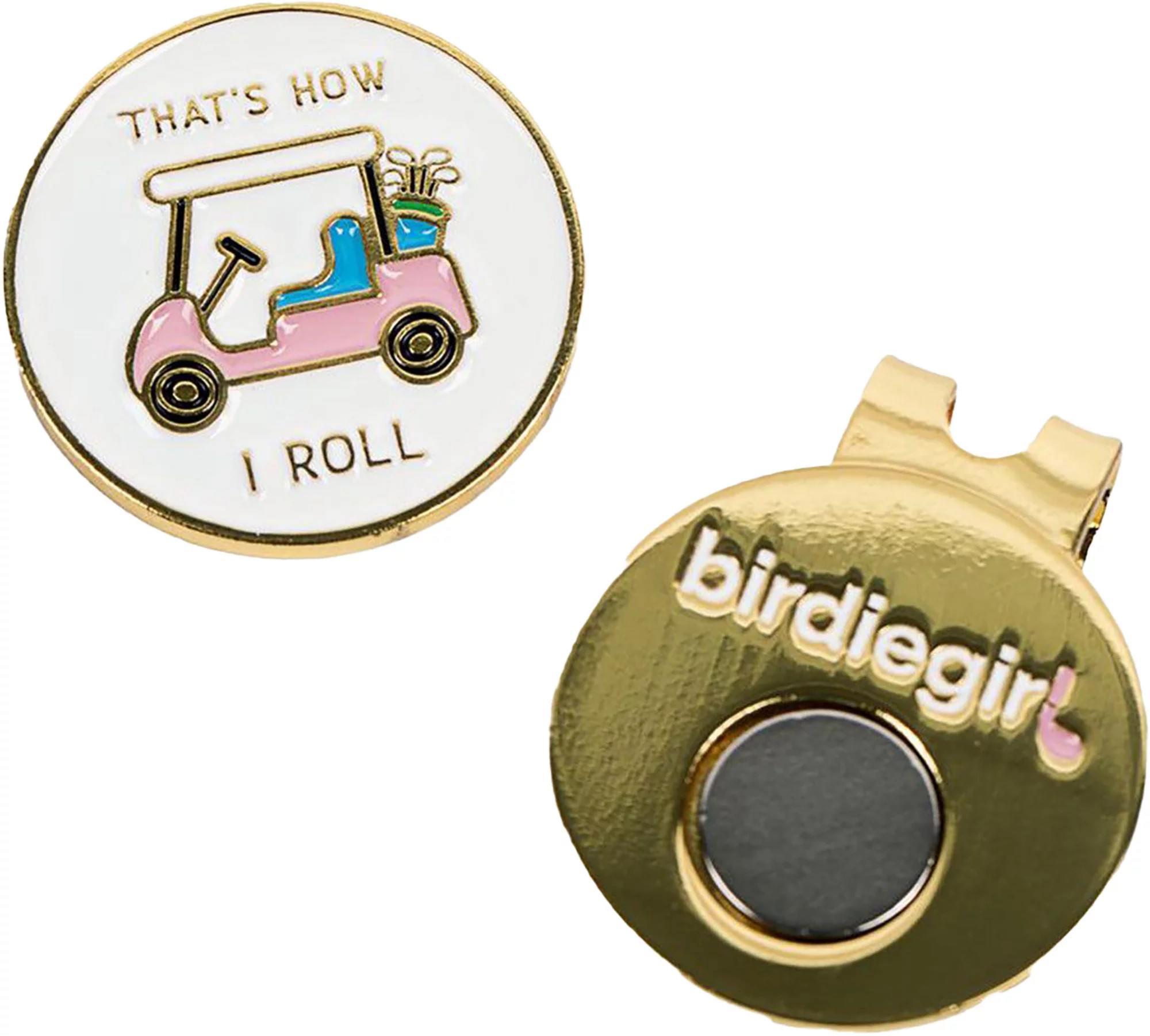 birdiegirl That's How I Roll Ball Marker & Hat Clip, Blue | DICK'S Sporting Goods