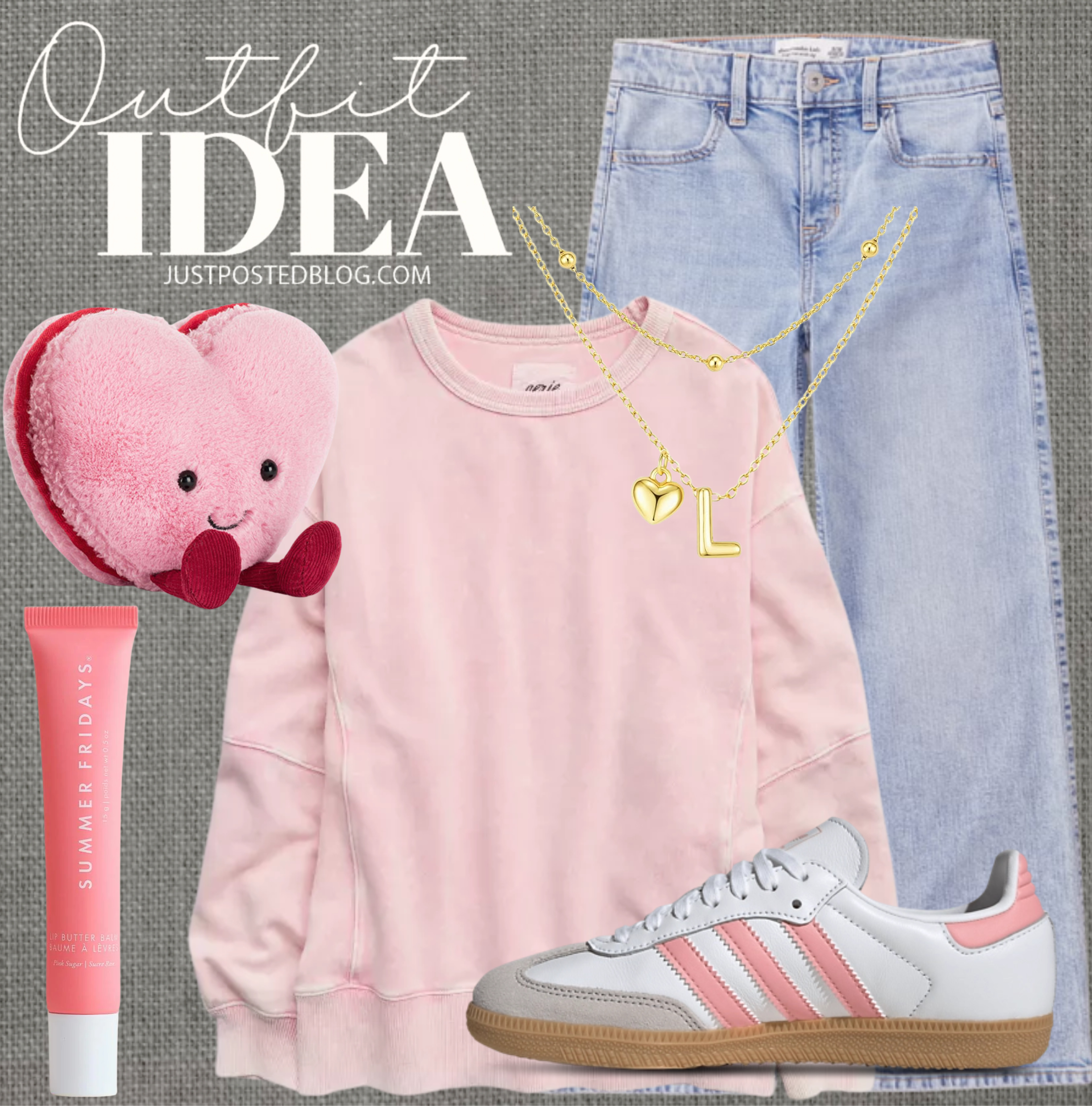 This is such a good outfit for tweens and teens!! This is a women's sweatshirt! 

 