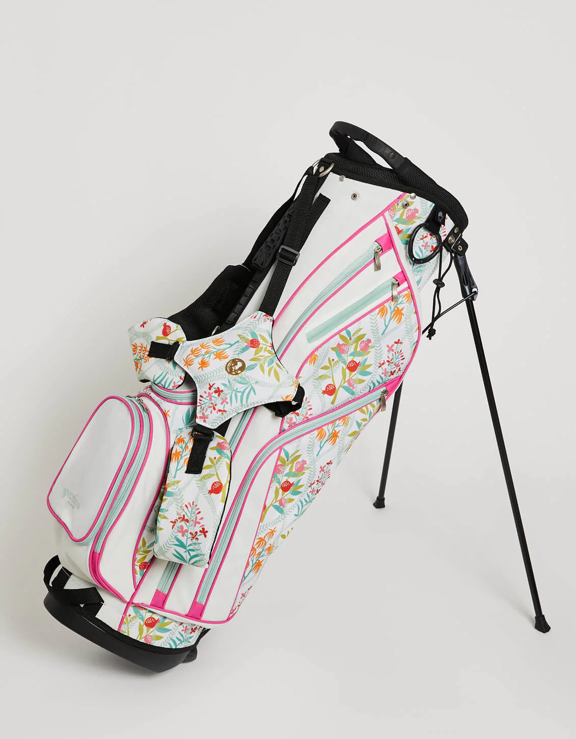 Golf Stand-Up Bag Queenie Topiary White | Spartina 449