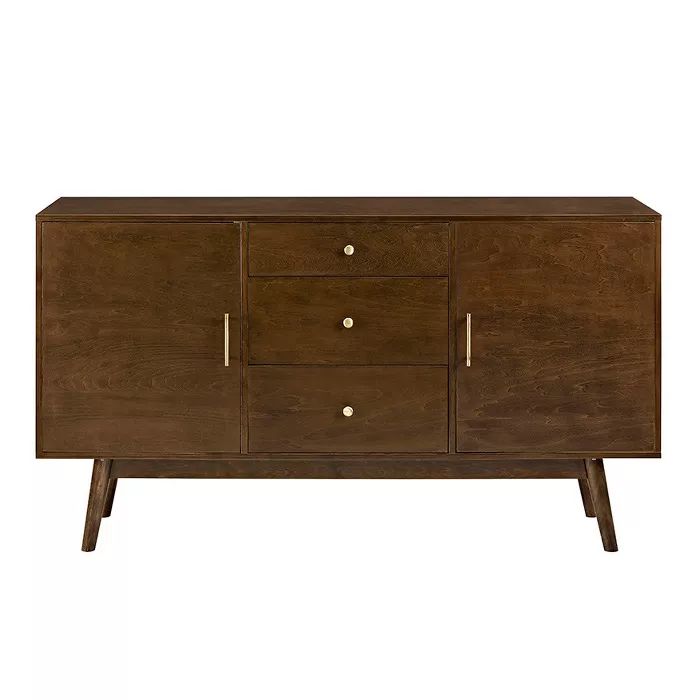 Mid-Century Modern Wood Console TV Stand for TVs up to 65" - Saracina Home | Target