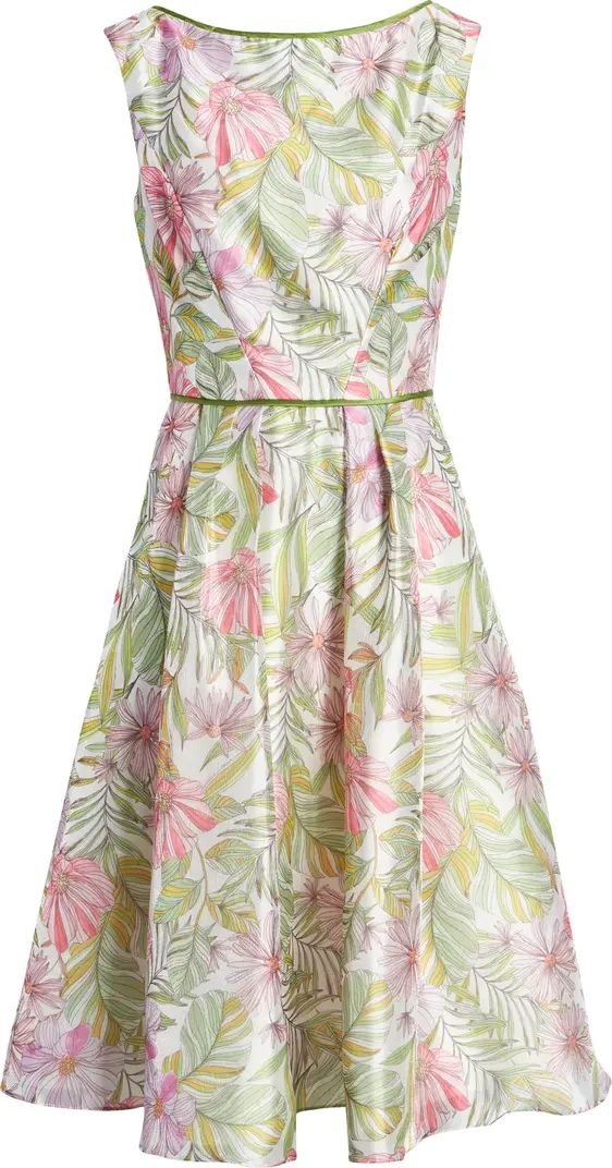 Kay Unger Jackie Floral Print Cocktail Dress | Nordstrom | Nordstrom